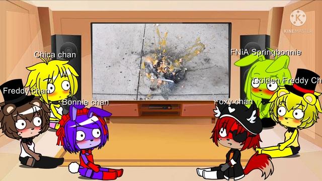 Fnia Reacts To HowToBasic (Gacha Club)