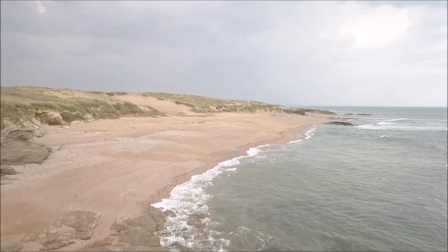 Brem sur mer (85). Plage de la Gachère en Drone смотреть онлайн