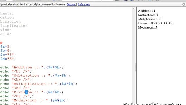 006 PHP Operator Part 1 - Arthmetic Operator Hindi смотреть онлайн