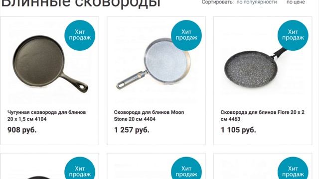 Блинная сковорода Fissman из интернет магазина Fismart.ru смотреть онлайн