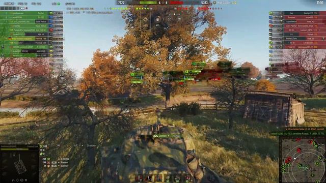 Lets Play WOT WN8 4045 mit dem (SP) Pawlack Tank (USA Techtree) Karte Redshire смотреть онлайн