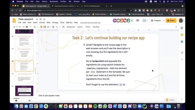 Flask Development Session 3 | Google DSC Iliauni смотреть онлайн
