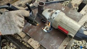 Зернодробилка из болгарки. Самый простой способ.