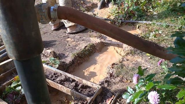 Скважина 15 метров с хорошим дебитом и чистой водой смотреть онлайн