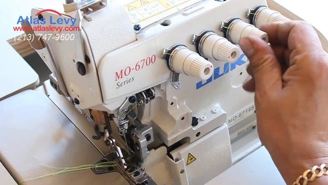 Juki MO 6714S High-speed, 4-thread overlock machine- sewing merrow смотреть онлайн
