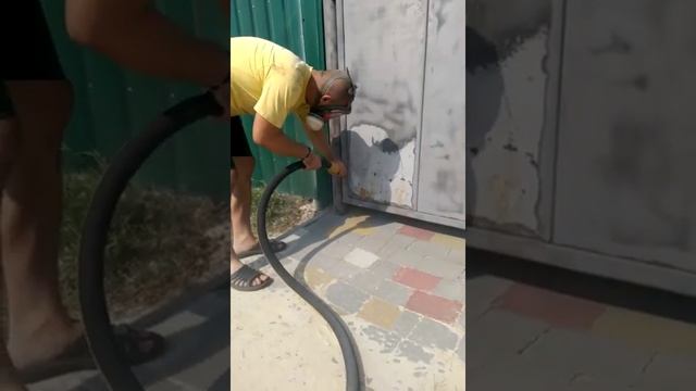 Піскоструй ворот. смотреть онлайн