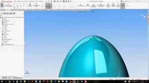 54 урок SOLIDWORKS Вырез по сечениям, сплайн на поверхности
