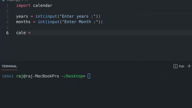 Python Calendar Code Tutorial - Display Month Calendar in Python смотреть онлайн
