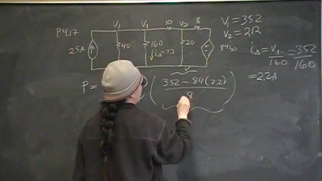Node Voltage with Dependent Sources P4.17 Nilsson Riedel Electric Circuits 9E Solution смотреть онлайн