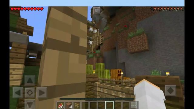 Карта деревни для Майнкрафт 0.15.х смотреть онлайн