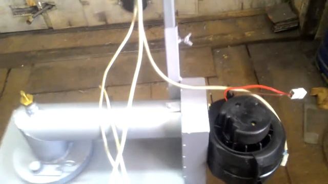 Готовый калорифер на отработанном масле смотреть онлайн