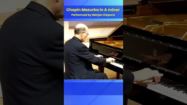 The Chopin Mazurka in A minor Op 68, No 2 performed by Marjan Kiepura смотреть онлайн