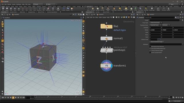 Houdini Nodes #03. Что умеет Transform SOP смотреть онлайн