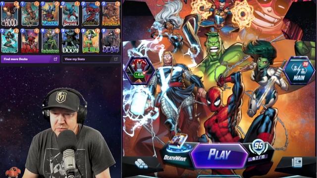 LIVE - Rank 95 - DEATHWAVE IS STILL AMAZING - MARVEL Snap смотреть онлайн
