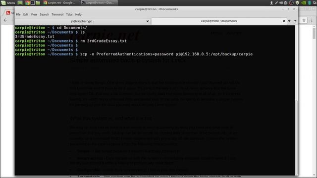 Linux Automated Backup - Part 3 - Automating and Accessing Backups смотреть онлайн