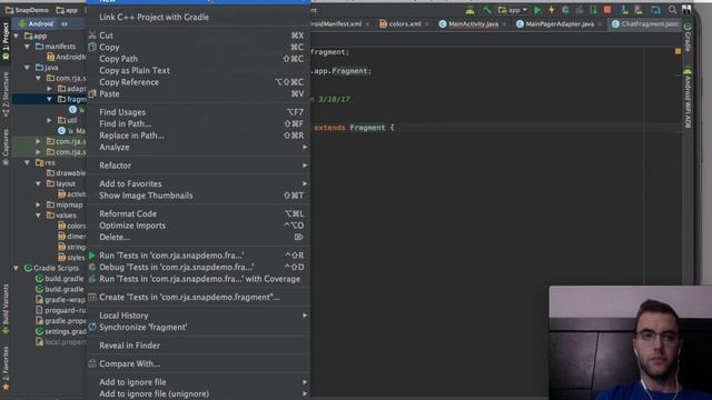 Android App Tutorials - Build An App Like Snapchat Ep. 1 смотреть онлайн
