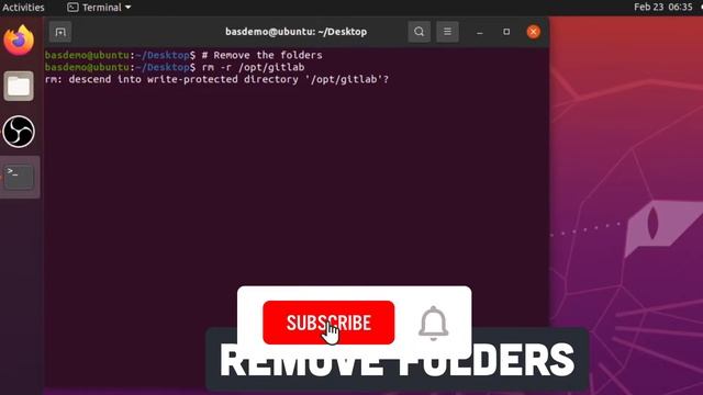 Uninstall GITLAB CE 14.8 from Ubuntu 20.04 LTS | Ominbus method | Tech Tip смотреть онлайн