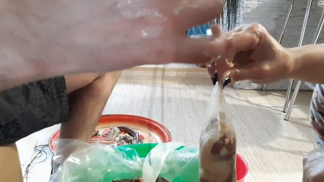 Как мы сделали казы применив искуственную оболочку (пленку) смотреть онлайн