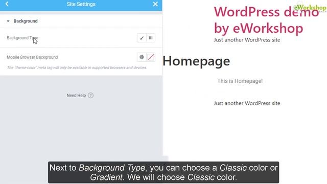 WordPress Theme Hello Elementor How to Change Background Color смотреть онлайн