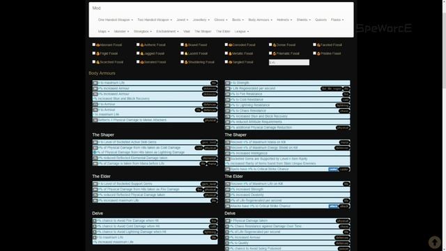 Крафт фоссилами Path of Exile 3.7 Legion Fossil Crafting смотреть онлайн