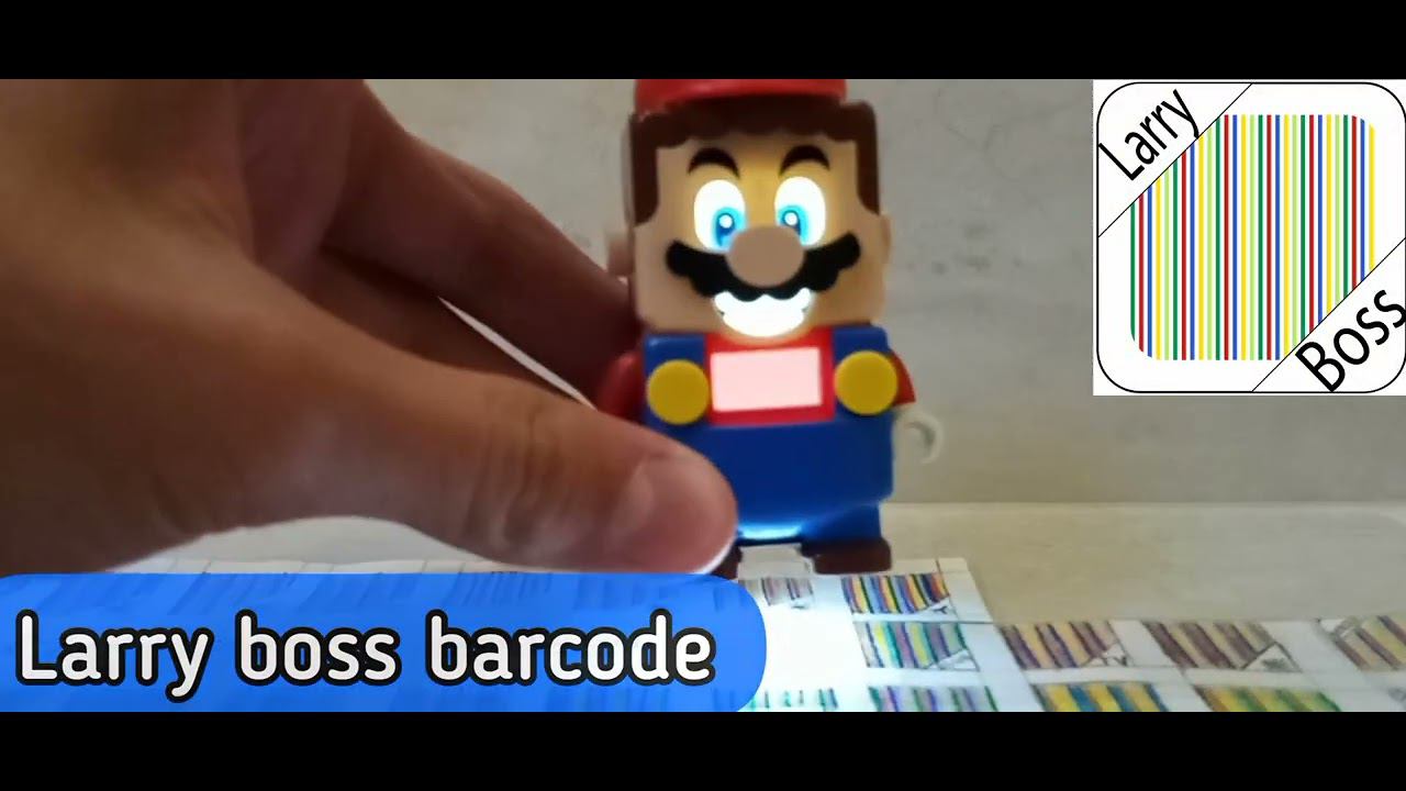 Lego Super Mario! Larry boss barcode draw version check in my catalog! #shorts horizontal смотреть онлайн