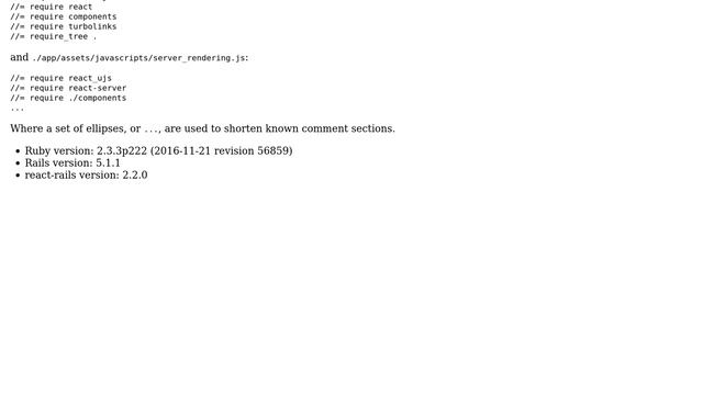 Multiple Uncaught Errors Using the react-rails Gem смотреть онлайн