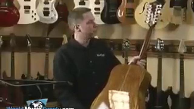 Washburn Acoustic 12-String Guitar D46S12 Demo смотреть онлайн