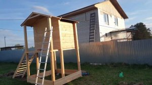 Сборка детского домика своими руками