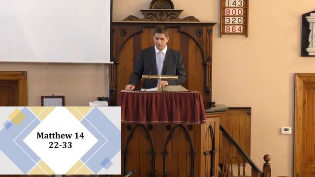 Walking On Water, Matthew 14:22-33, Psalm 93 смотреть онлайн