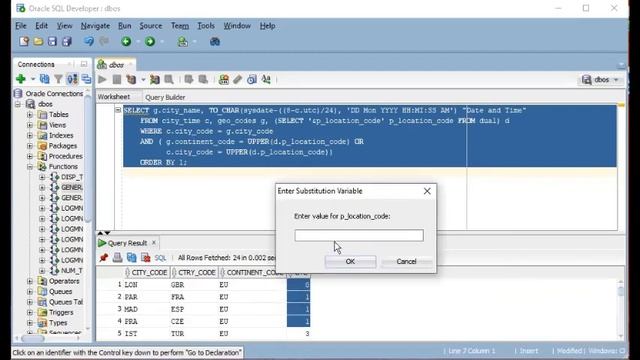 World Clock using SQL смотреть онлайн