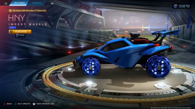 ROCKET LEAGUE ITEM SHOP - *NEW* Cobalt Octane Zsr Import Car - 27.06.20