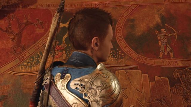 The missing pieces of the muriel found by Kratos and Artreus at the end of GOW 2018 смотреть онлайн