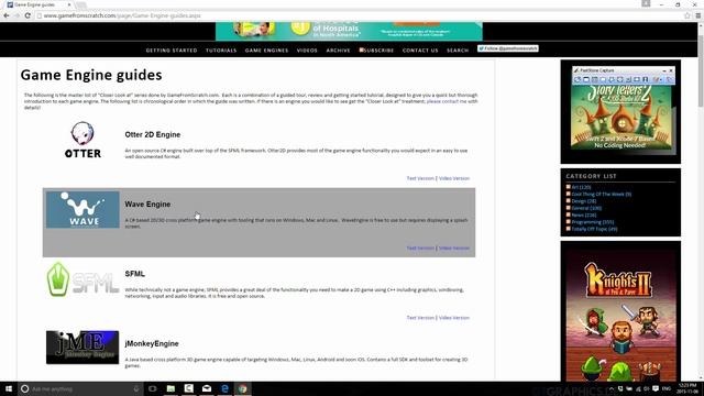 What Game Engines Do You Want GameFromScratch To Cover?