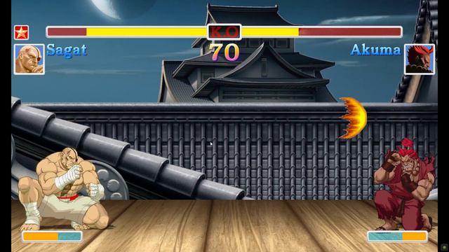 Supreme Sagat vs Akuma (Hardest) Street Fighter 2.. смотреть онлайн
