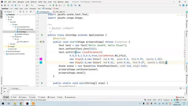 JavaFX SceneBuilder Paint Picker Expand смотреть онлайн