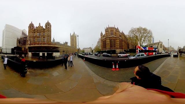 (HD) 360° Virtual Tour, Palace of Westminster, London. смотреть онлайн