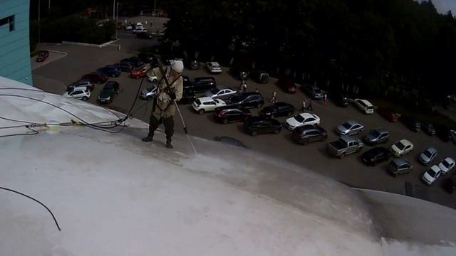 Мойка тента