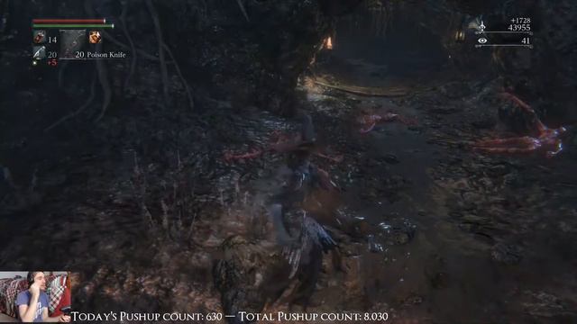 T1GlistenerElf Plays Bloodborne (10 Pushups Every Death) — Part 12 смотреть онлайн