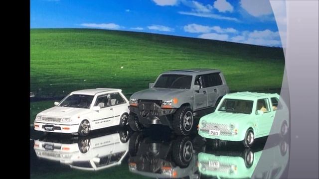 【ミニカー】1/64 minicar845　TOYOTA Starlet Turbo-S EP71 смотреть онлайн