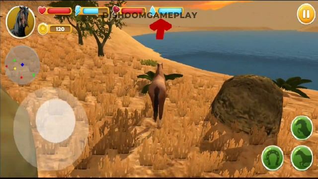 African Horse Simulator 3D Horse Simulator Games Android Gameplay #1 Dishoomgpyt смотреть онлайн