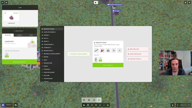 Easy Tutorial for Voxel Tycoon Trains Trucks Production Tips смотреть онлайн