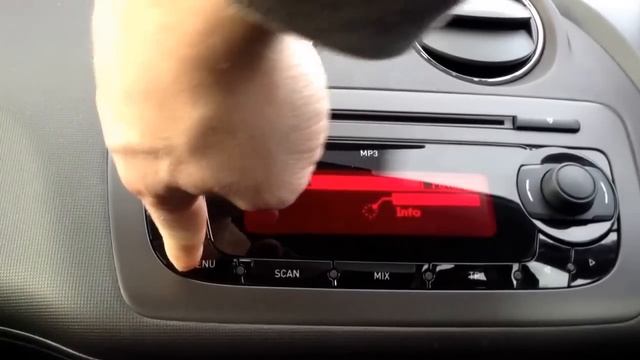 How To Enter The Radio Menu On MK5 2012 Seat Ibiza смотреть онлайн