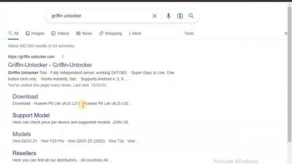 Griffin Unlocker Tool Tutorial