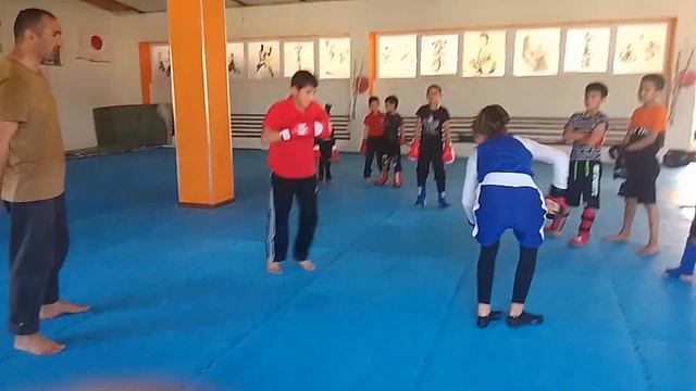 удари руками и бросок задняя подсечка. смотреть онлайн