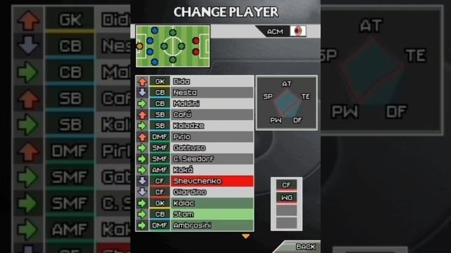 PES 5 RPL Java version Team lineups смотреть онлайн