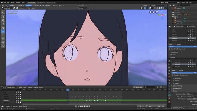 2D Animation in Blender 2.8 - Coloring Stage смотреть онлайн