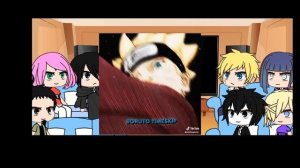 Boruto adults react to |Timeskip |Boruto two blue vortex |???|
