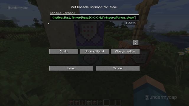 How To Make A Impossible Circle In Minecraft! Command Tutorial Java! смотреть онлайн
