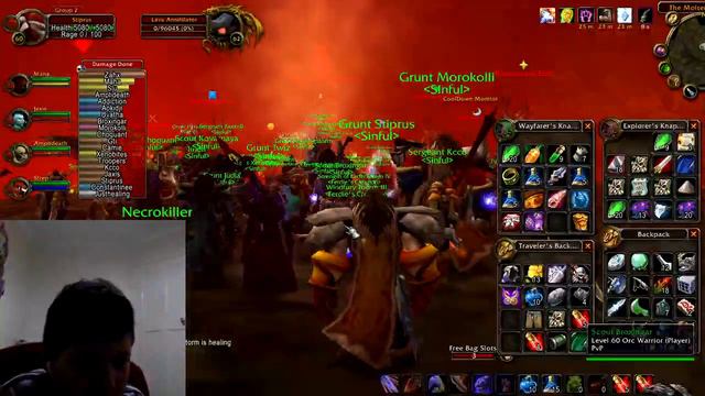 WoW Classic MC + Ony Full Runs Tauren Warrior DPS смотреть онлайн