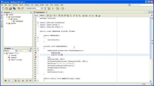 Java Swing Tutorial #2 - How to Override windowClosing() method смотреть онлайн